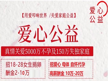 郴州捐卵助孕生子 爱心志愿者招募